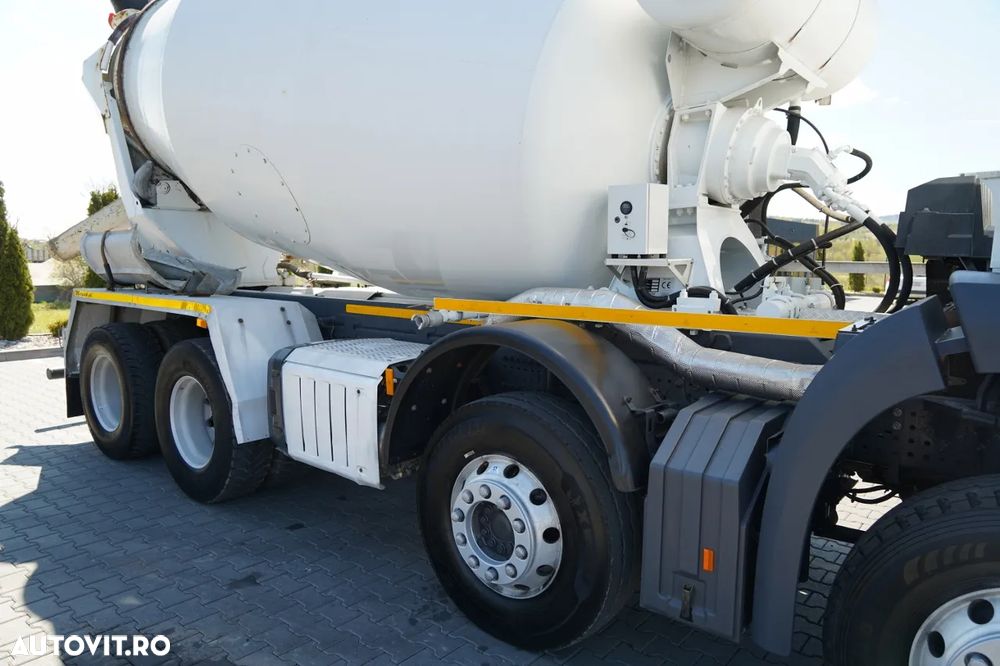 Mercedes-Benz AROCS 3240 / 9M3 BETONIERĂ / 8x4 / BETONIERĂ / AUTOMATĂ / CAMERĂ / JANTE DIN ALIAJ / - 14