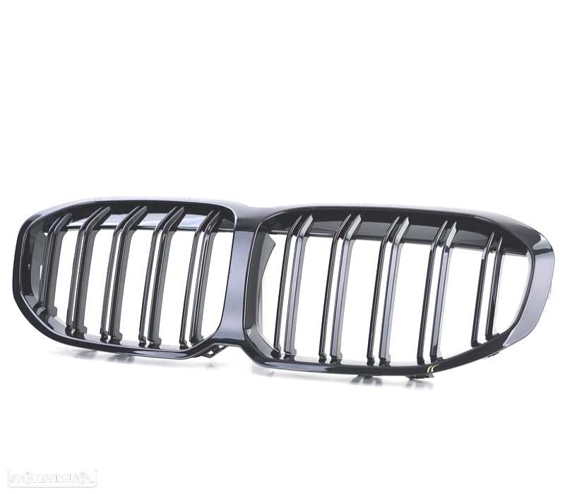 GRELHA FRONTAL BMW F40 19- PRETO BRILHANTE LOOK M - 4