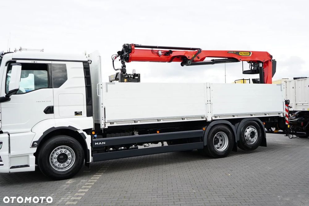 MAN / TGS / 26.470 / 6 X 2 / ZESTAW SKRZYNIOWY + HDS / PALFINGER PK 20 501 L / OŚ SKRĘTNA / CHWYTAK - 31