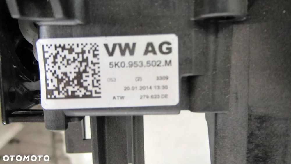 SEAT ALTEA XL MANETKI PRZEŁACZNIK ZESPOLONY TAŚMA ZWIJAK 5K0953521DQ - 6