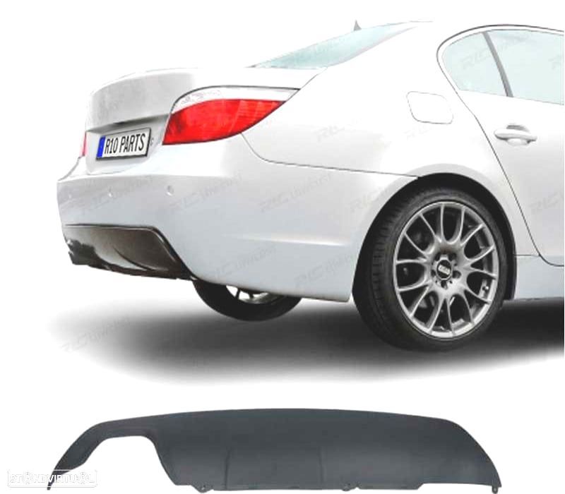 DIFUSOR BMW E60 03-10 SAIDA DUPLA ESQUERDA LOOK M OO--- - 2