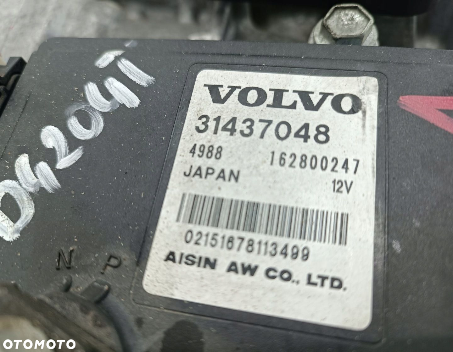 SKRZYNIA BIEGÓW AUTOMATYCZNA VOLVO S60 II V700 III 2.0 D4 TG-81SC - 8