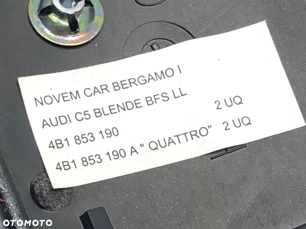 LISTWY DEKOR  AUDI A6 C5 Avant (4B5) 1997 - 2005 2.4 quattro 121 kW [165 KM] benzyna 1997 - 2005 - 4