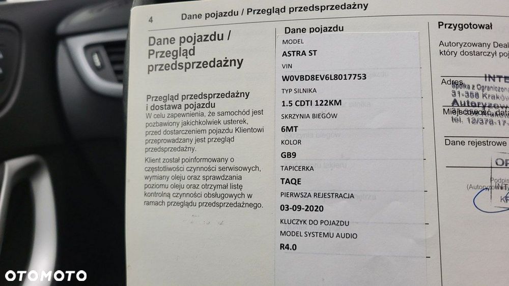 Opel Astra 1.5 CDTI Edition S&S - 26