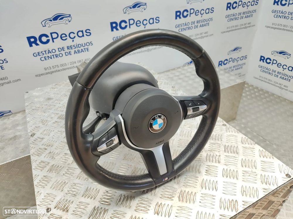 Volante completo em pele original BMW Serie 1 F20 F21 Pack M Serie 2 3 4 - 2