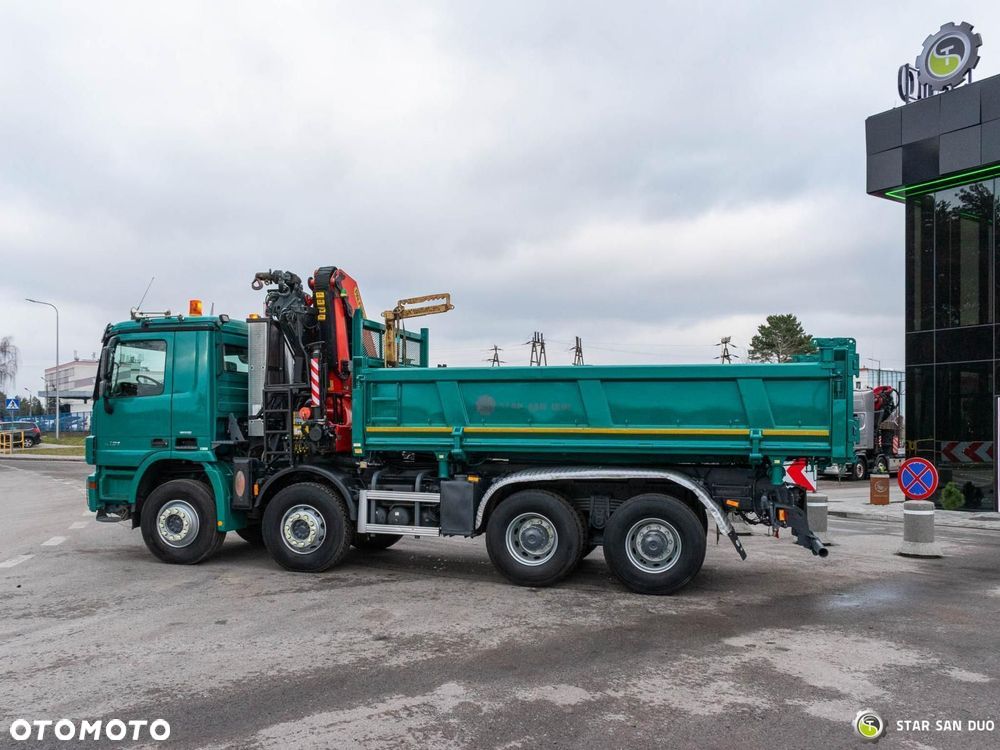 Mercedes-Benz ACTROS 4151 8x4 Palfinger PK 30002 K  HDS Żuraw Wywrotka - 11