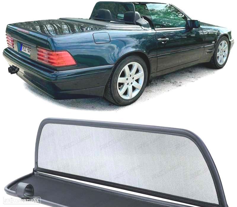 DEFLETOR DE VENTO MERCEDES SL CLASSE R129 89-01 PRETO - 1