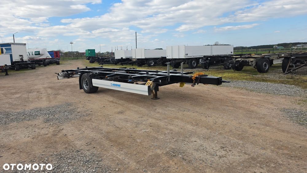 Krone 18.500zł netto TANDEM KRONE 1OŚ GÓRNY ZACZEP JUMBO BDF 7.45-7.80M 2017ROK ROK OPONY R19.5 ST.IDEALNY MOŻLIWOŚĆ TRANSPORTU - 11