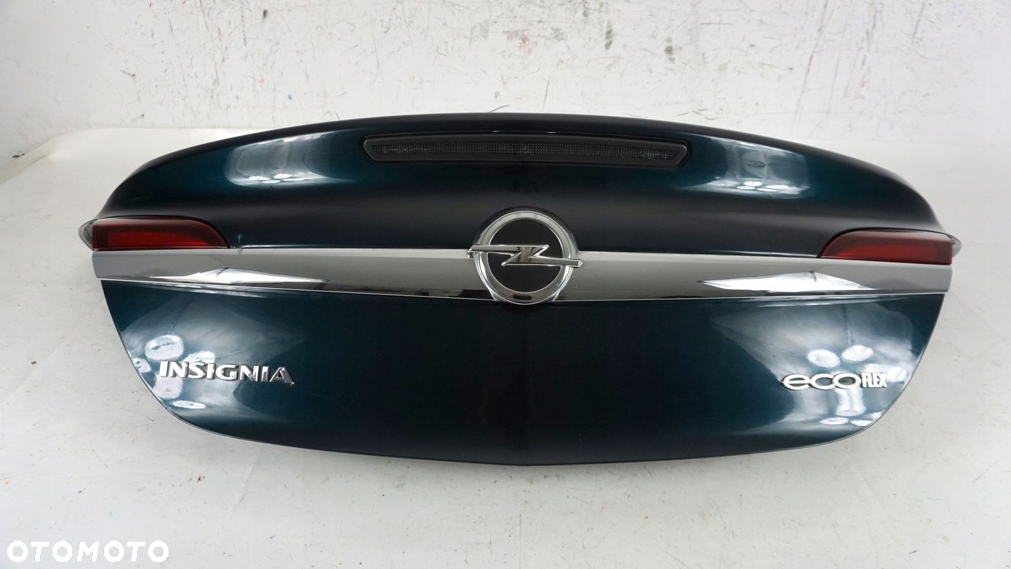 KLAPA TYŁ TYLNA TYLNIA OPEL INSIGNIA I A SEDAN LIFT 13-17 FL Z30U 2013-2017 - 6