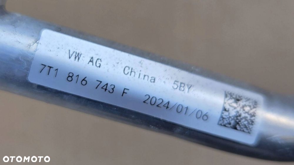 volkswagen multivan t7 2.0 tdi przewód wąż klimatyzacji 7t1816743f - 2