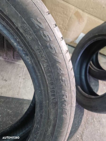 2 Pirelli R19 255/45/ Anvelope de vară DOT0421 - 6