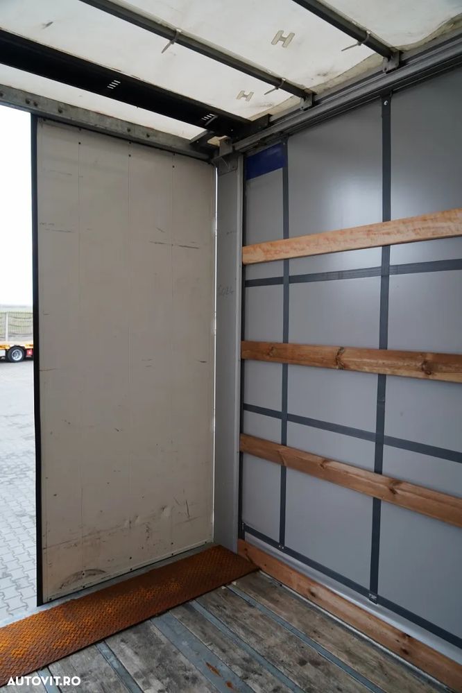 Fruehauf CITYLINER CORTINĂ / 1 AXĂ / DIRECȚIE / LUNGIME 11 M / CUREA CĂRUCIOR / PODEA REZISTENTĂ - 20