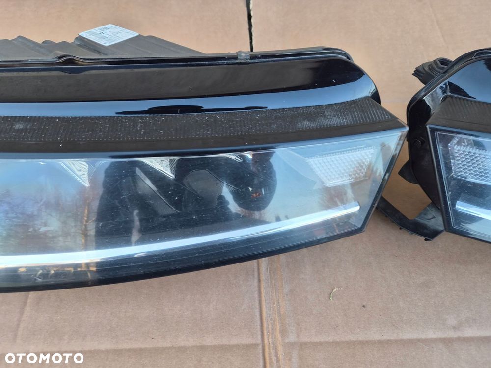 lampa przednia lewa prawa skoda octavia iv full led oryginał - 4