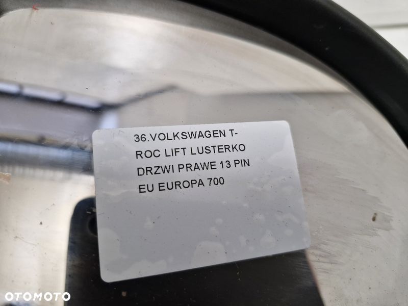 volkswagen t-roc lift lusterko drzwi prawe 13 pin europa - 12