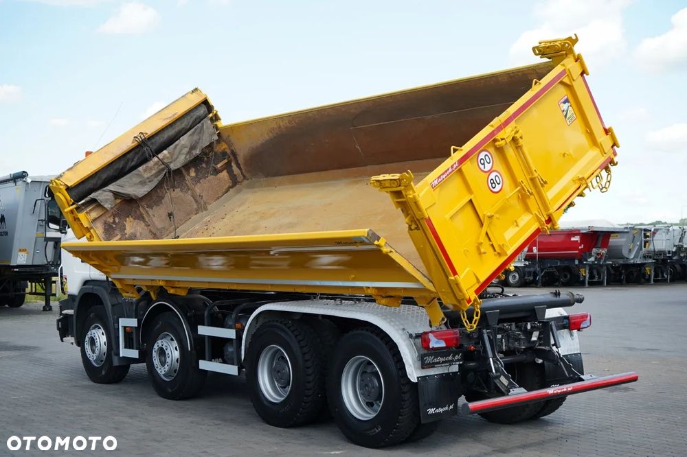 Scania G 400 / 8x4 / WYWROTKA 2 STRONNA  / HYDROBURTA /  BORDMATIC / MANUAL - 8