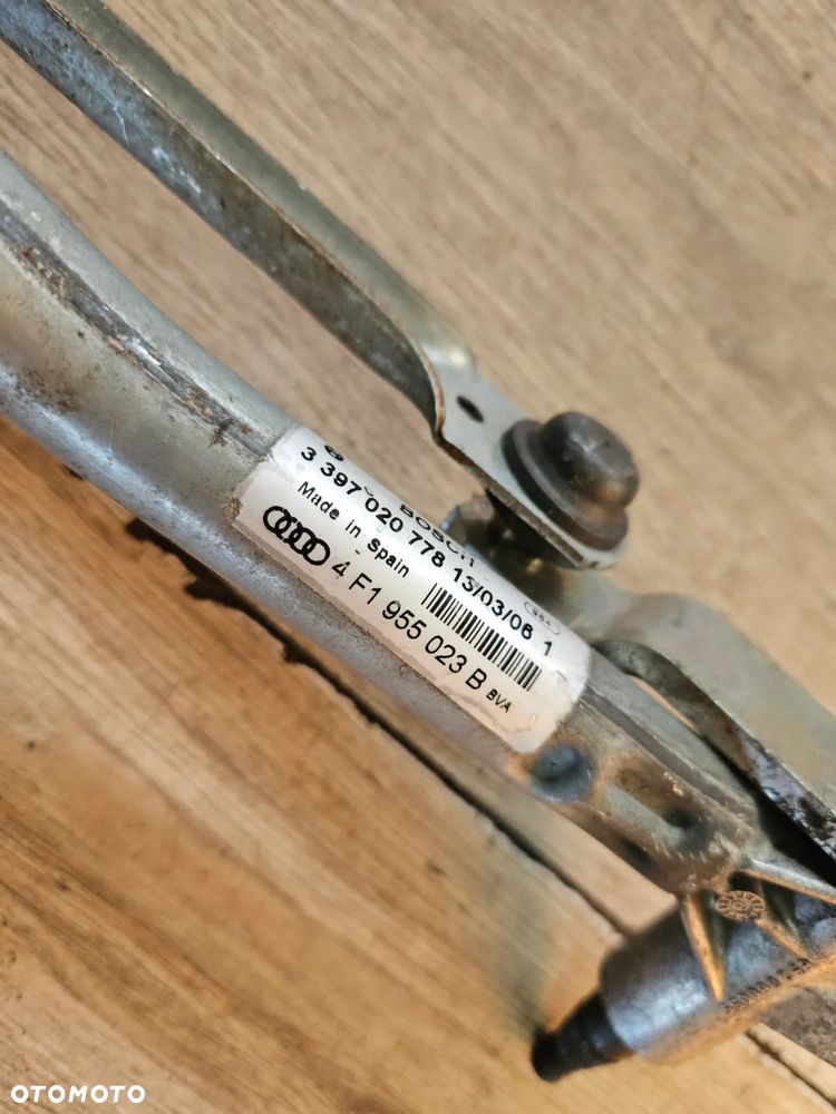 Mechanizm wycieraczek AUDI A6 C6 Europa 4F1955023B 4F1955023H 4F1955023J 4F1955023K - 4