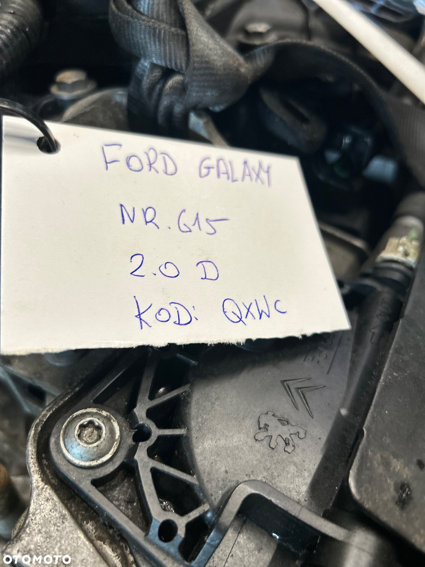 QXWC SILNIK KOMPLETNY Z OSPRZETEM UFWA  QXWC FORD GALAXY 2.0 TDCI 140 KM 2015 - 5