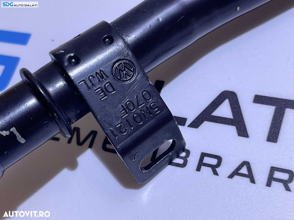 Teava Conducta Apa Antigel Motor Volkswagen Passat B6 2.0 TDI CBAA CBAB CBBB CBAC CBDC 2005 - 2010 Cod 5N0121070F [V0287] - 5