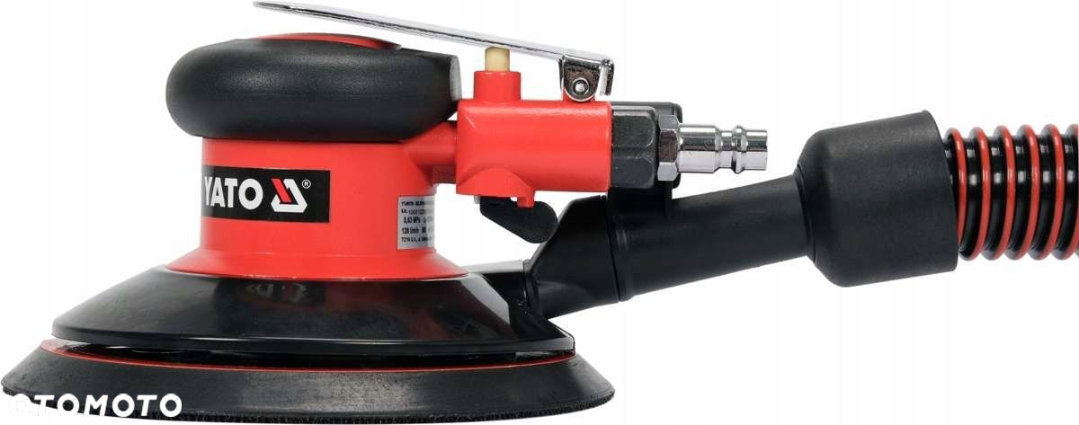 YATO PNEUMATYCZNA SZLIFIERKA MIMOŚRODOWA OSCYLACYJNA 150MM  WOREK YT-09738 - 4