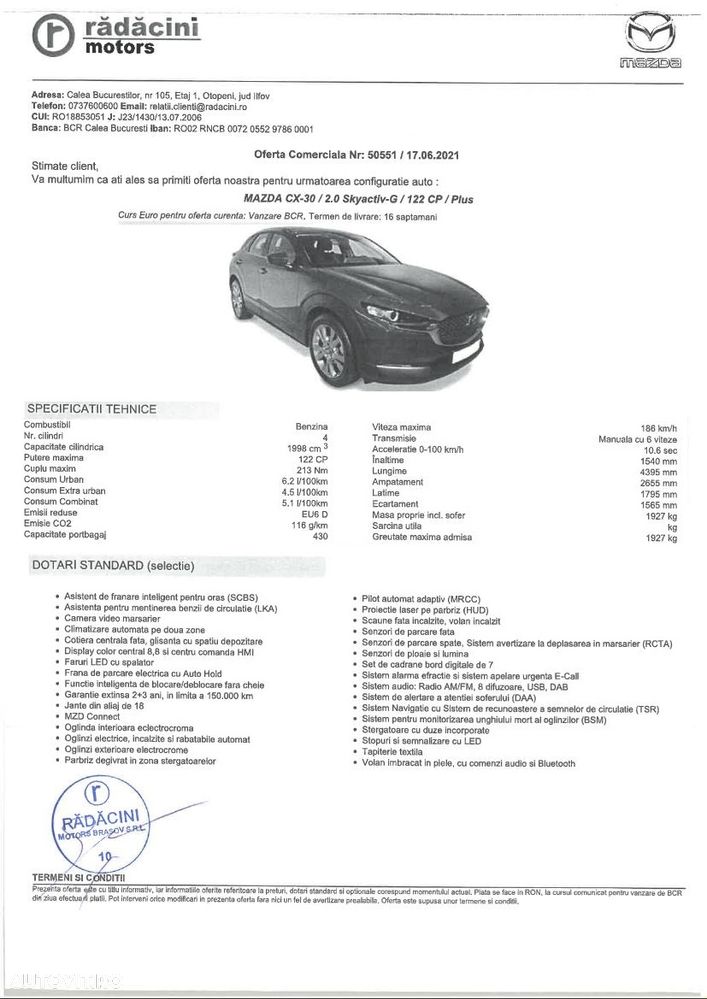 Mazda CX-30 e-SKYACTIV G122 MHEV Plus - 12