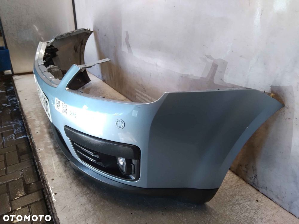 ^ ZDERZAK PRZÓD PRZEDNI DO FORD FOCUS C-MAX Z3 BŁĘKITNY PDC CZUJNIKI HALOGENY - 3