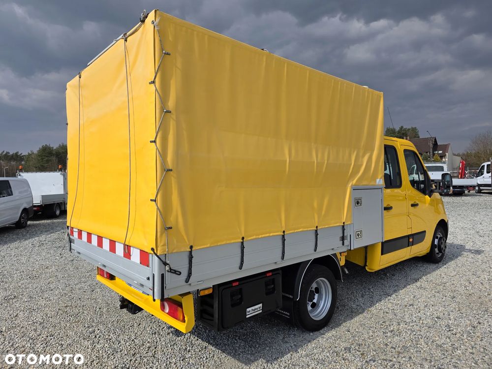 Renault MASTER 2,3 DCI 145 KONNA DOKA BRYGADÓWKA 7 OSOBOWA KLIMA WEBASTO 3,2M SKRZYNIA GWARANCJA BLIŻNIAKI DO 3,5T - 5
