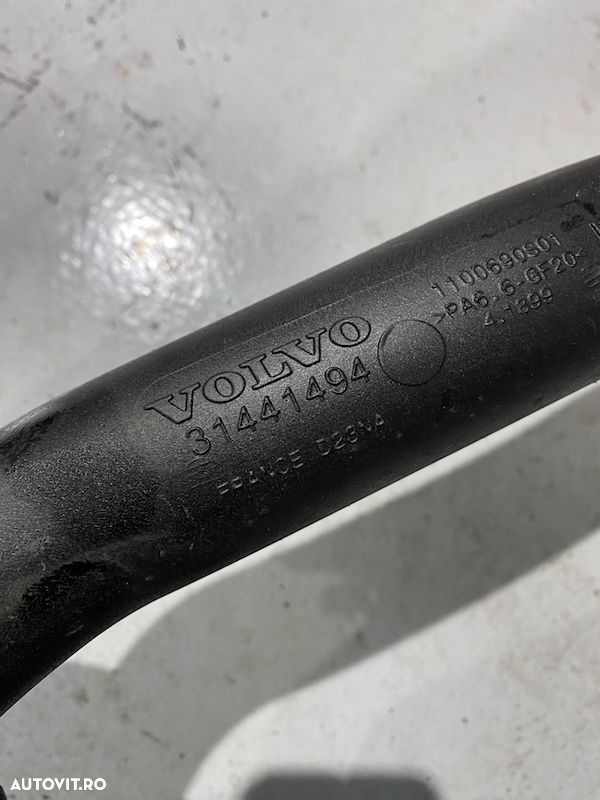 Teava intercooler VOLVO V70 V40 V60 XC60 2014+ 31441494 31492218 - 2