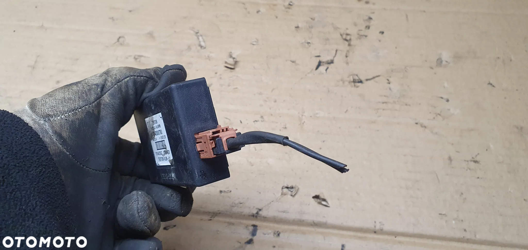 Moduł komputer sterownik alarmu Citroen C5 9645500780 - 4
