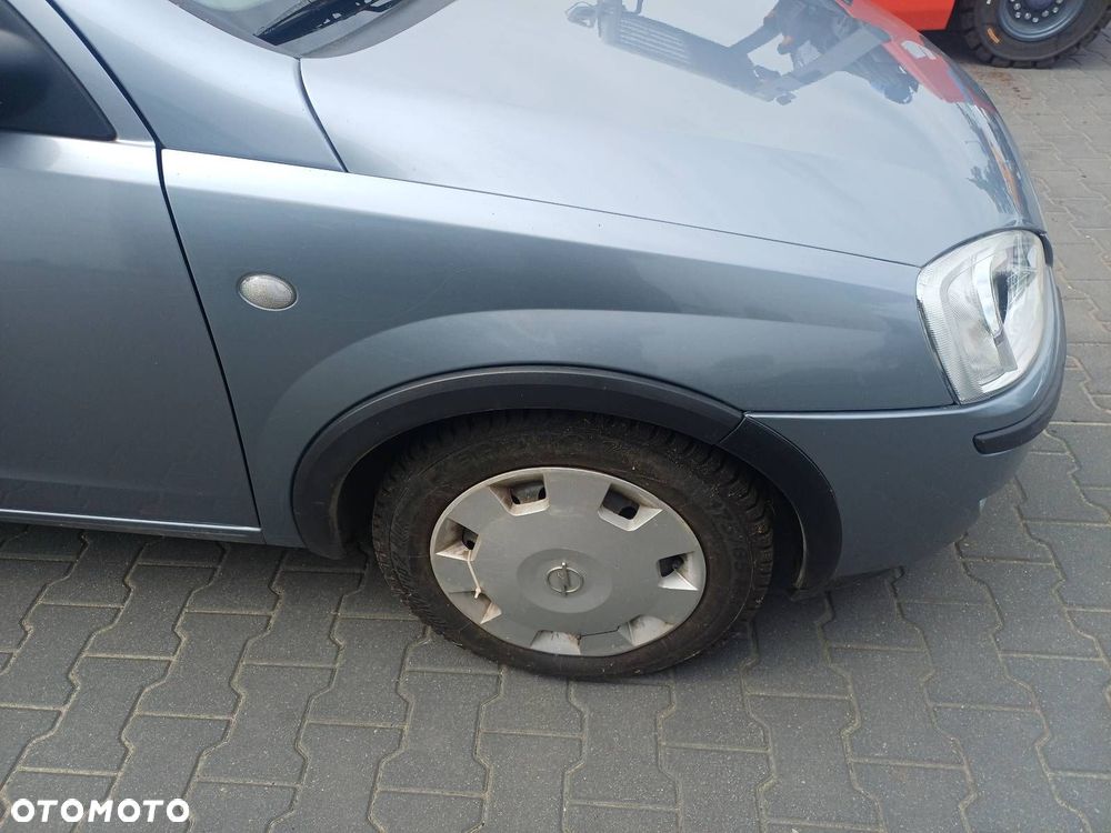 KOMPLETNY PRZÓD OPEL CORSA C LIFT Z163 MASKA ZDERZAK BŁOTNIKI LAMPY - 3