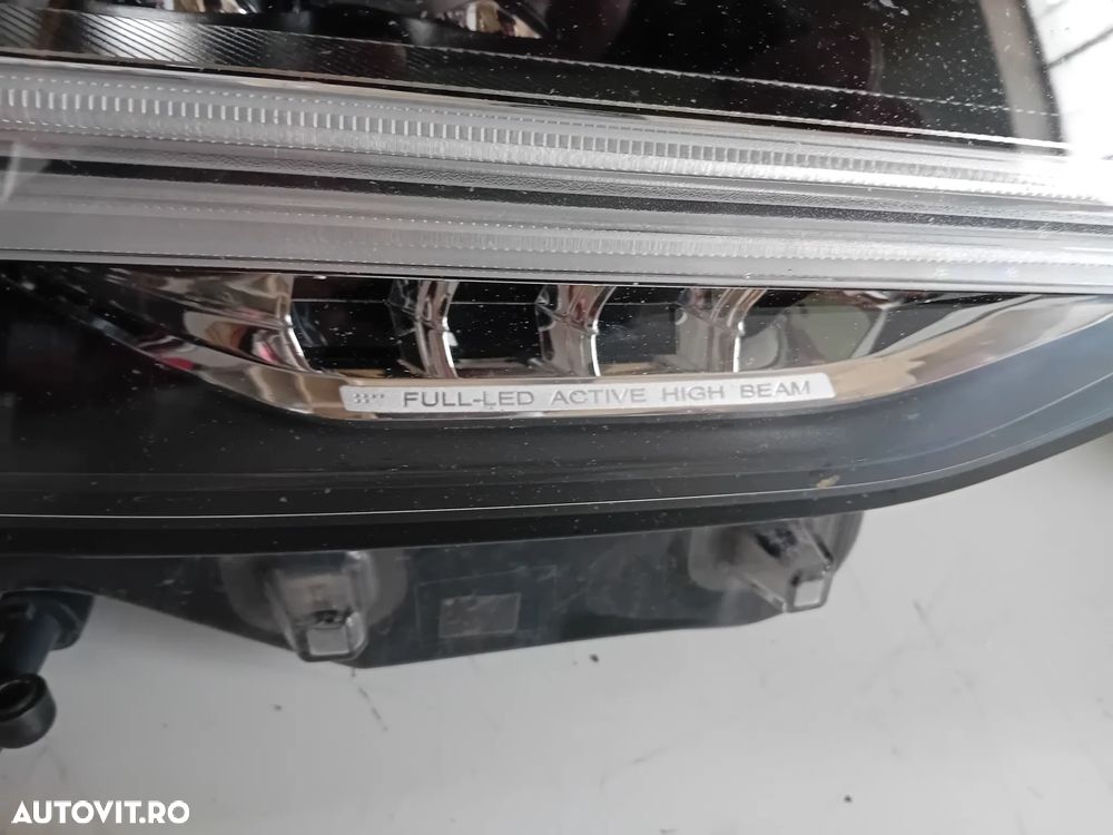 Far Faruri Volvo S90 V90 Full LED Activ Complete 31386164 31386165 Volan Stanga - 7
