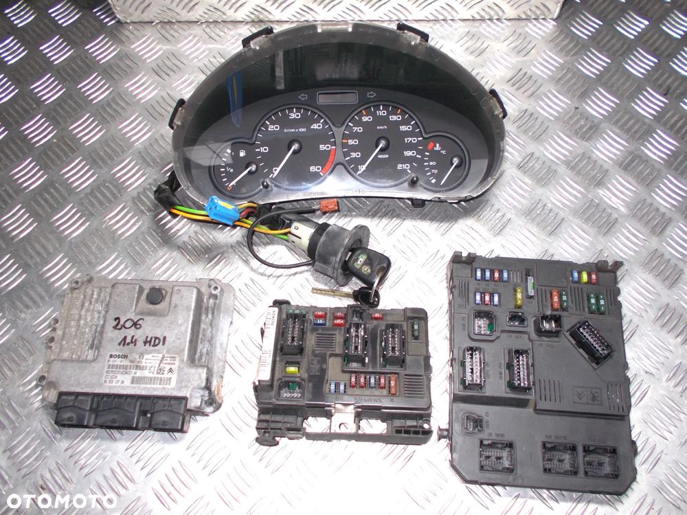 Peugeot 206 zestaw startowy 1.4 HDI - 1