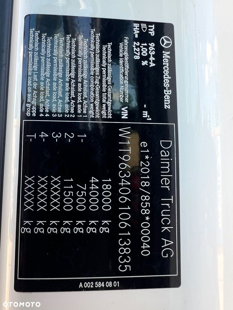 Mercedes-Benz ACTROS L bez retardera prokontraktowy poliftowy - 16