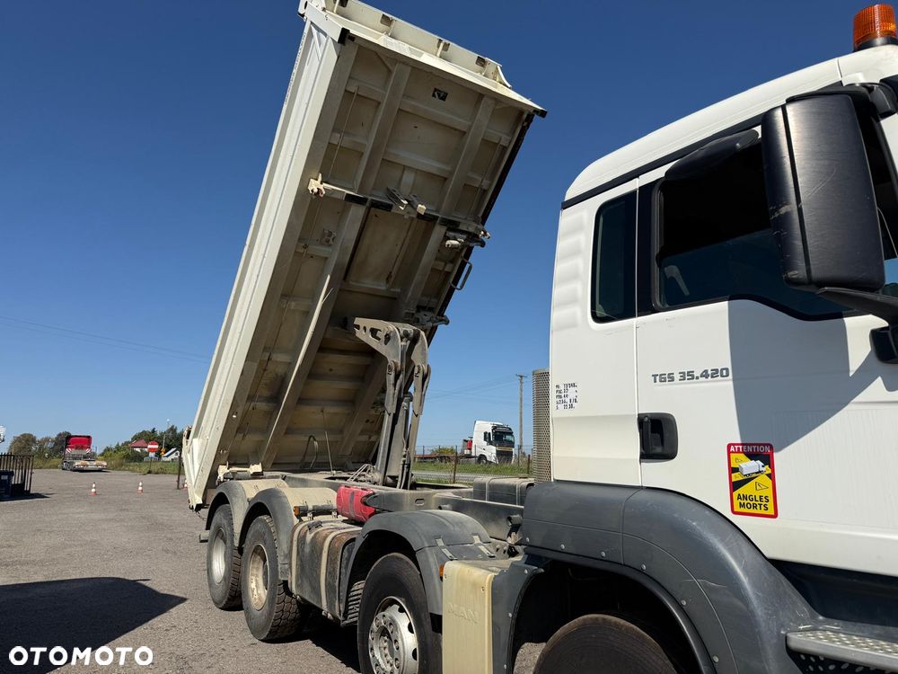 MAN TGS 35.440 / 8X4 / WYWROTKA 2 STR. / HYDROBURTA / BORDMATIC / ZABUDOWA MEILLER KIPPER - 5