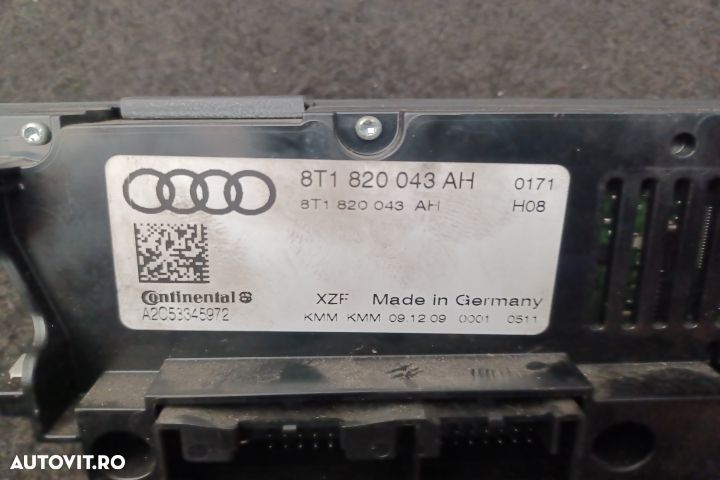 Comanda clima 8T1820043AH 8T1820043AH Audi A5 8T [2007 - 2011] Coupe - 4