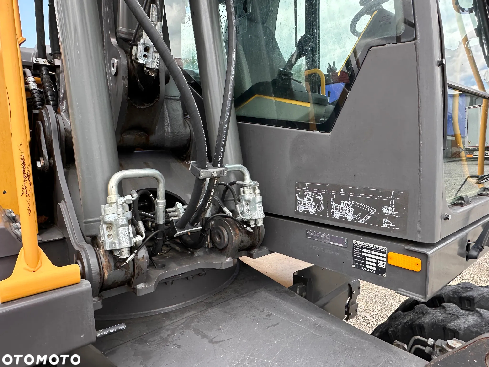 Volvo EW160 E / ROTOTILT ENGCON / PŁUG+PODPORY / - 17