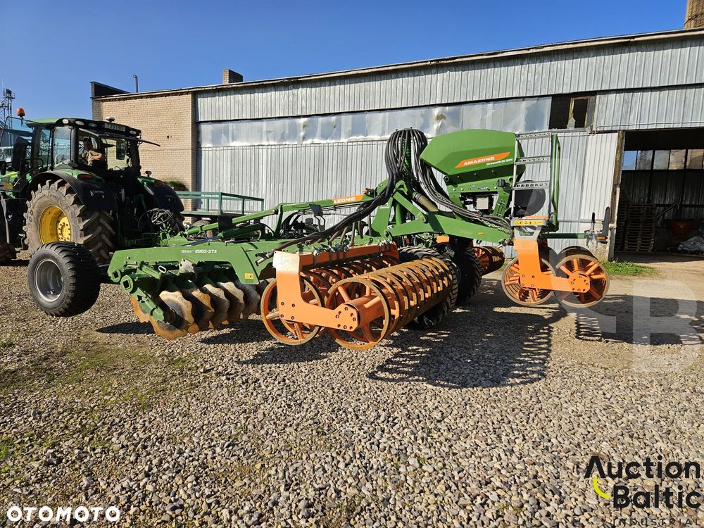 Amazone Catros+8003-2TX + Amazone GreenDrill 501 - 3