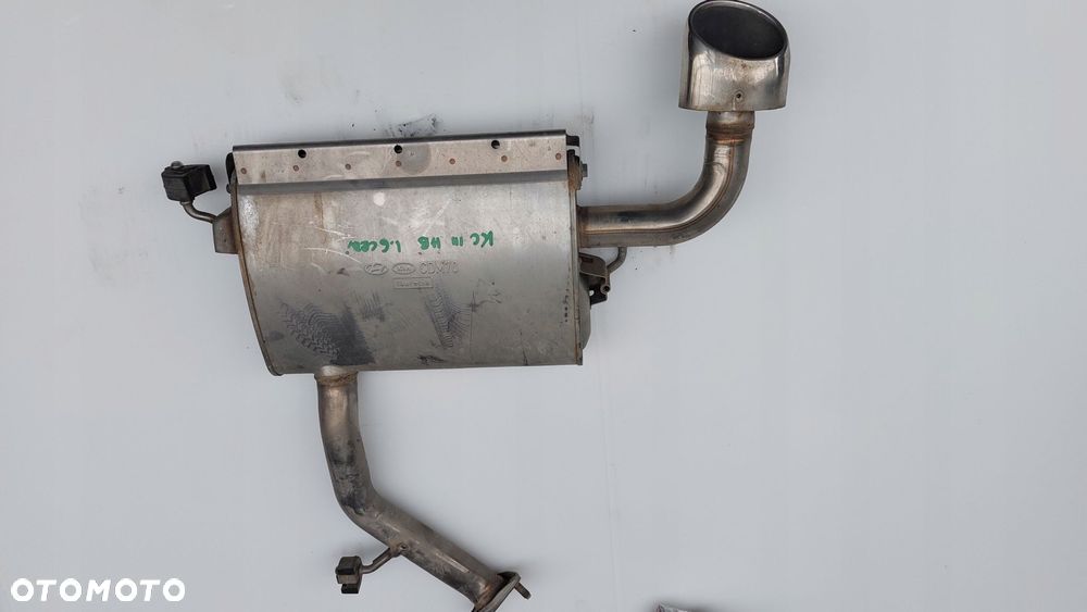 tłumik tlumik końcowy kia ceed hb iii 2018- 1.6 crdi - 1