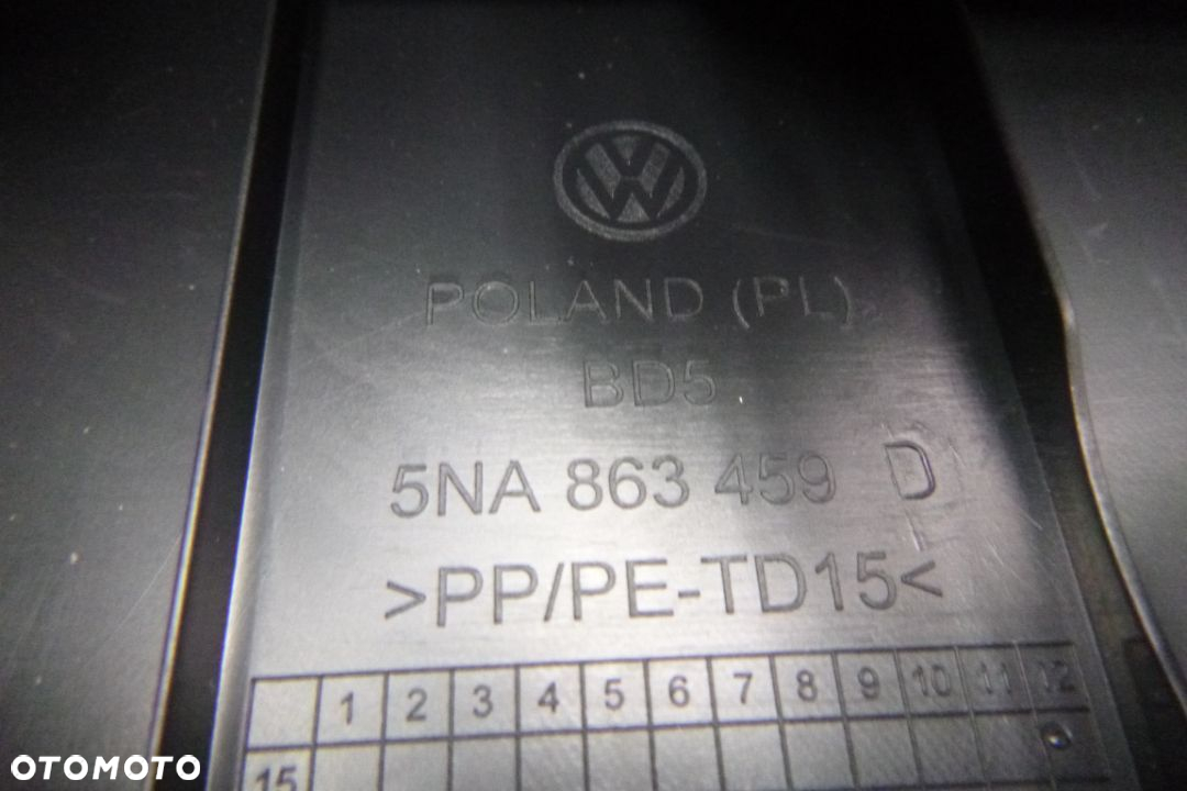 VW TIGUAN LIFT 2021 ELEMENTY BAGAŻNIKA  BEZ KOLA ZAPASOWEGO OPIS - 11
