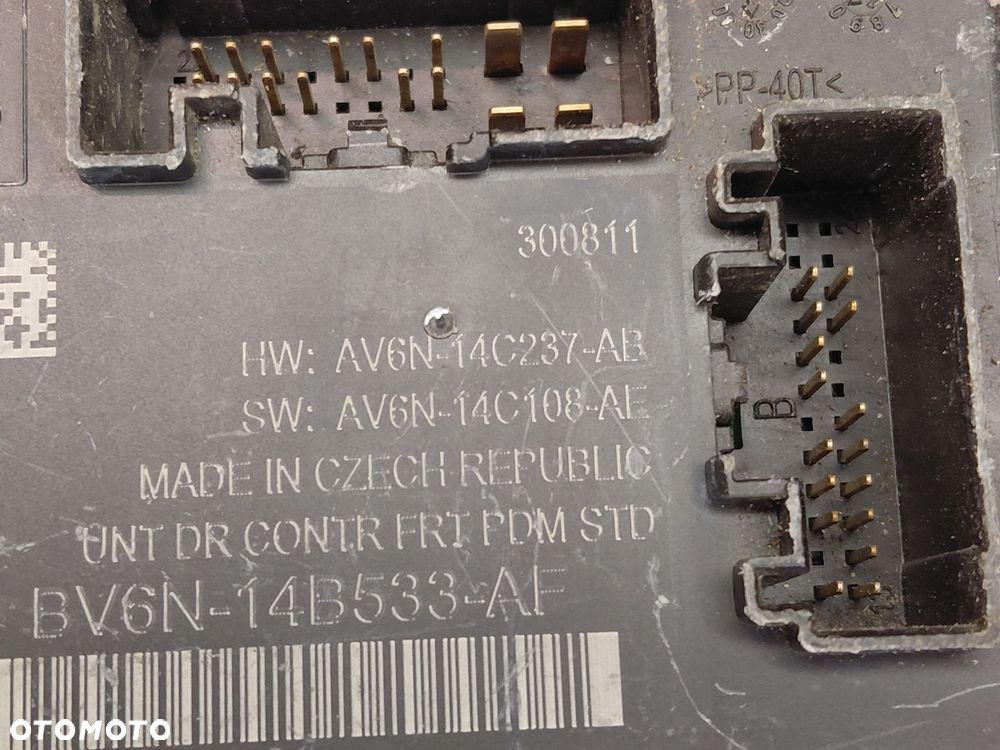 Moduł sterownik drzwi prawy przód FORD FOCUS MK3 bv6n14b533-af - 2