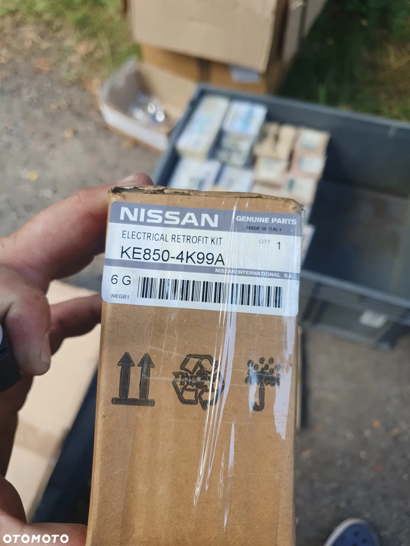 Nissan Navara D23 KE850-4K99A Wiązka instalacji elektrycznej tylnej paki zabudowy - 6