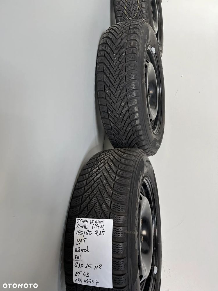 PIRELLI WINTER CINTURATO 195/65R15  91 T M+S (ZIMA) 23ROK - 3