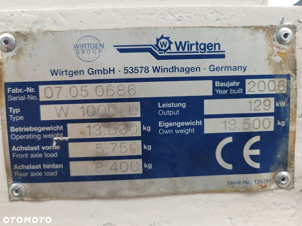Wirtgen W 1000 - 19