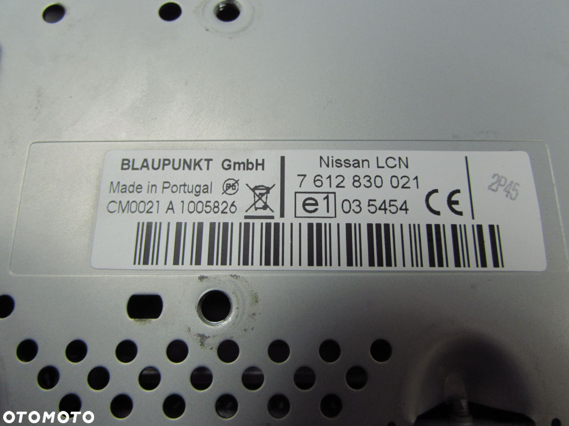 NISSAN NOTE E11 QASHQAI J10 RADIO RADIOODTWARZACZ AUX CD NAVI NAWIGACJA 7612830021 25915BH10A - 7