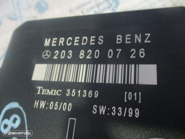 Modulo A2038200726 MERCEDES W203 2000 5P MODULO PORTA TRAS ESQ - 1
