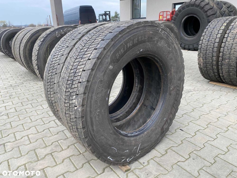 Opony 315/70R22.5 MICHELIN XMULTI D Napędowe 11-13mm - 6