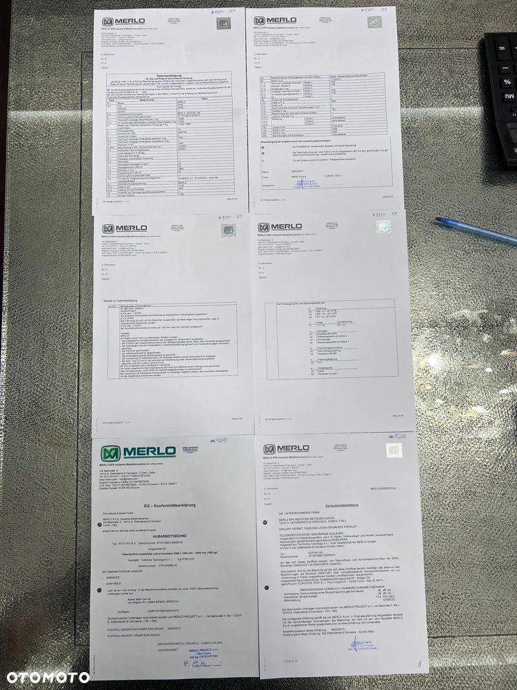 Merlo ROTO 40.18S 3500MTH CERTYFIKAT CE ZESTAW KOSZ WIDŁY PILOT DŹWIG - 26