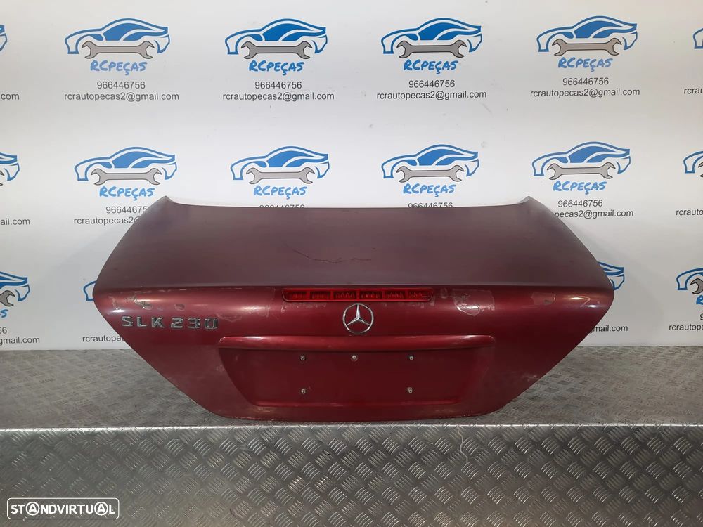 .PORTA TAMPA MALA MERCEDES SLK R170 PUXADOR 3º STOP - 1