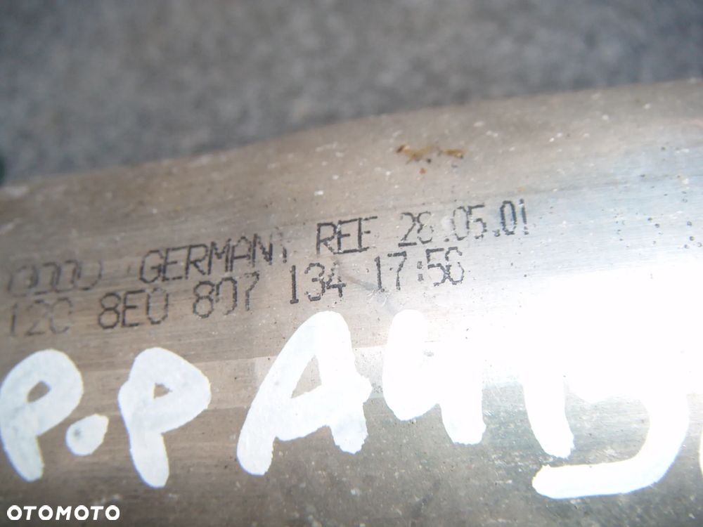 audi a4 b6 odbój zderzaka prawy przód 8e0807134 - 2
