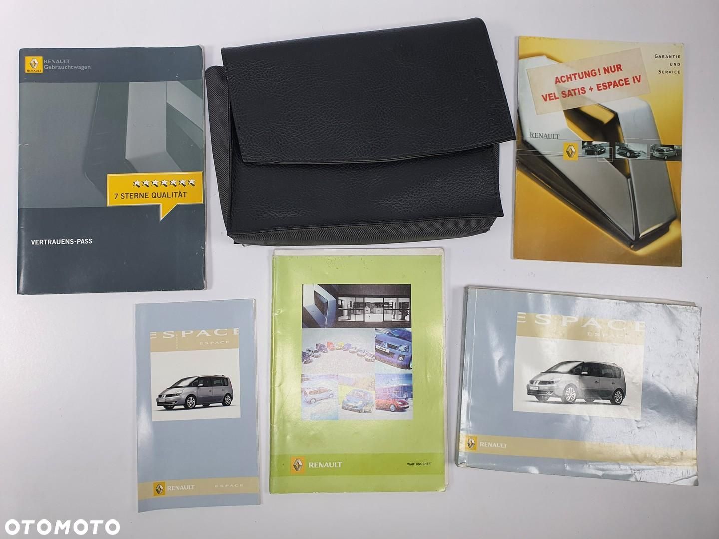 INSTRUKCJA OBSŁUGI + ETUI RENAULT ESPACE IV - 1