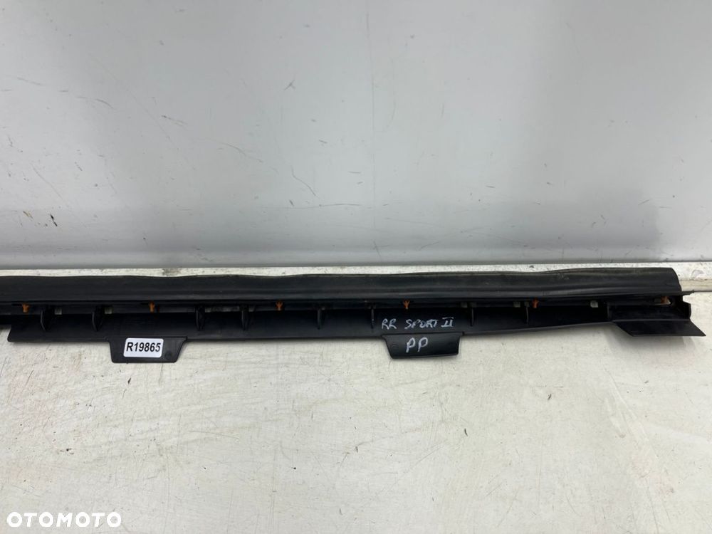 Listwa Range Rover Sport II L494 13-22r. prawa przednia dolna USZCZELKA nakładki drzwi prawy przód - 3